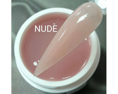 NailApex Полігель Nude, 30мл (камуфляж світло-бежевий) 
