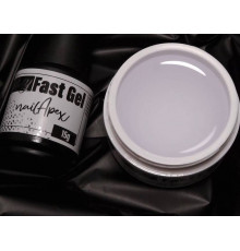 NailApex Easy Fast Gel прозорий №01, 30мл