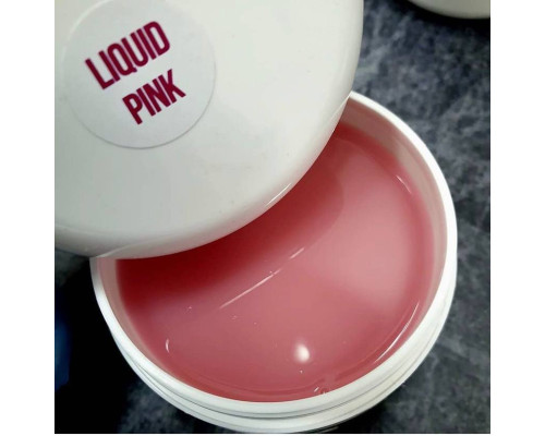 NailApex Гель моделюючий Liquid Pink світло-рожевий, 30мл