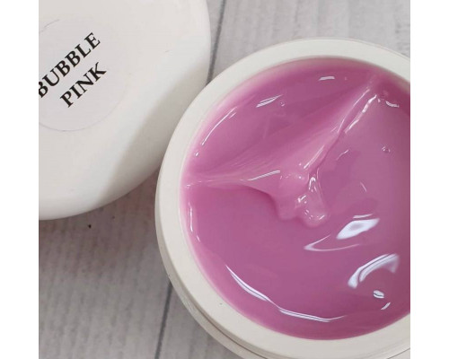 NailApex Гель желе моделюючий Bubble Pink яскраво-рожевий, 30мл