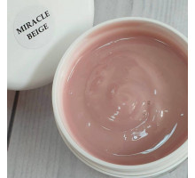 NailApex Гель желе моделюючий крем Miracle Beige пастельно-рожевий, 30мл