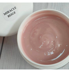 NailApex Гель желе моделюючий крем Miracle Beige пастельно-рожевий, 30мл