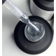 NailApex Top Silver Glitter топ без липкого шару з срібним глітером, 15мл