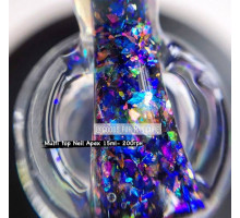 Nailapex Multi Shine Топ з пластівцями юки, 15мл
