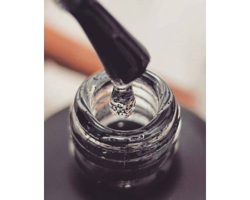NailApex Top Point Gel Глянцевий топ "Крихта" без липкого шару, 15мл