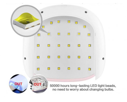Універсальна LED+UV Лампа SUNUV SUN 4S 48W  White Вт ( гарантія 6 місяці) ОРИГІНАЛ