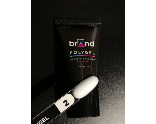 Your Brand Polygel №002, 30мл White