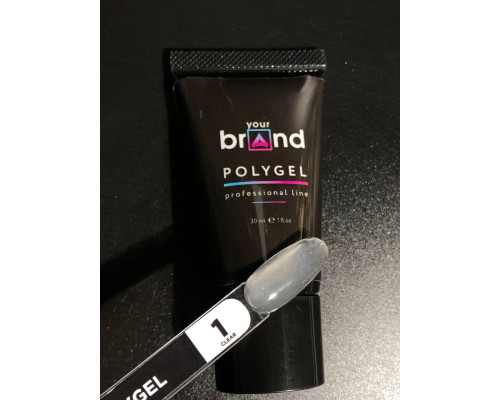 Your Brand Polygel №001, 30мл Clear