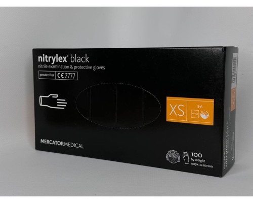 Рукавички MERCATOR Nitrylex black XS