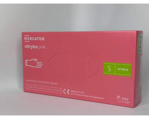 Рукавички MERCATOR Nitrylex pink S