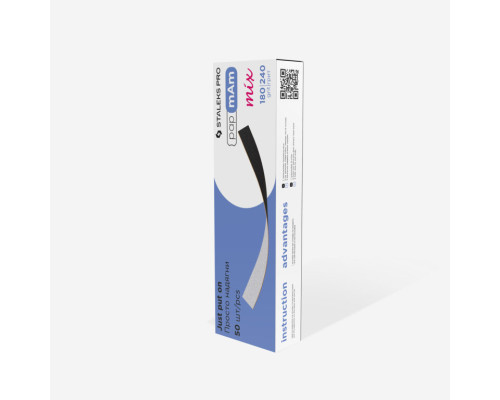 Набір двосторонніх змінних файлів papmAm Mix STALEKS PRO EXPERT 22 180/240 грит 50 шт