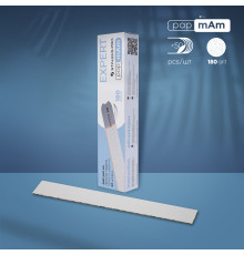 Змінні файли білі papmAm для пилки прямої Staleks Pro Expert 22, 180 грит (50 шт)