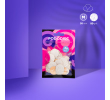 Змінні файли білі для педикюрного диска Pododisc Staleks Pro M, 80 грит (50 шт)