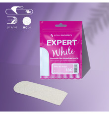 Змінні файли білі для терки педикюрної EXPERT 10, 180 грит (30 шт)