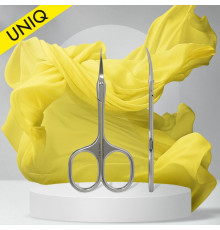 Ножиці для кутикули професійні STALEKS PRO Ballerina UNIQ 10 TYPE 3 SQ-10/3