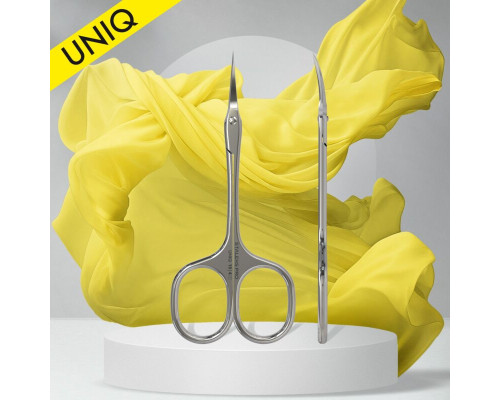 Ножиці для кутикули професійні STALEKS PRO Ballerina UNIQ 10 TYPE 4 SQ-10/4