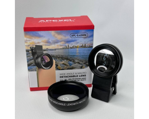 Макролінза APEXEL APL-0.45WM