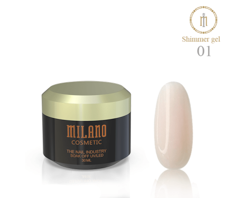 Milano Gel Shimmer №01, 30мл