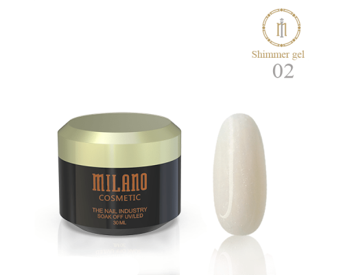 Milano Gel Shimmer №02, 30мл