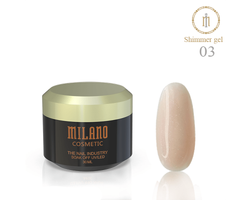 Milano Gel Shimmer №03, 30мл