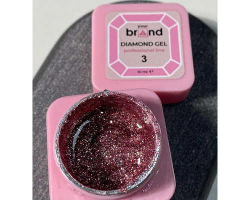 Your Brand Гель Фарба DIAMOND №003, 10мл
