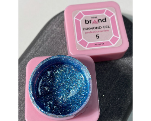 Your Brand Гель Фарба DIAMOND №005, 10мл