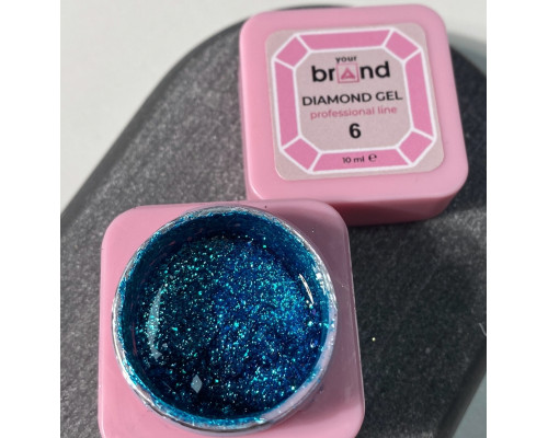 Your Brand Гель Фарба DIAMOND №006, 10мл