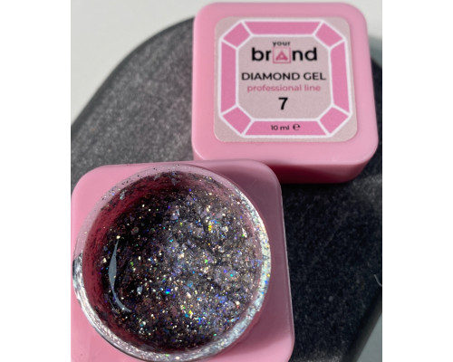 Your Brand Гель Фарба DIAMOND №007, 10мл