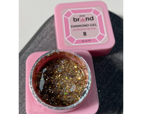 Your Brand Гель Фарба DIAMOND №008, 10мл