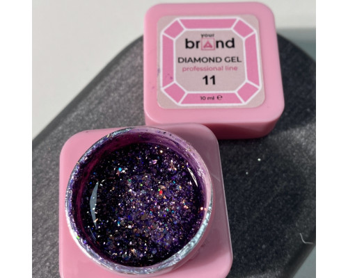 Your Brand Гель Фарба DIAMOND №011, 10мл