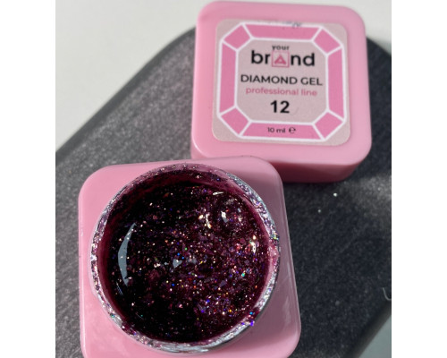 Your Brand Гель Фарба DIAMOND №012, 10мл