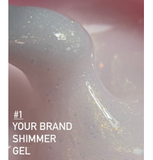Your Brand SHIMMER Gel №001, 30мл