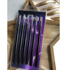 Your Brand NAIL BRASH комплект з пензлів, 6шт