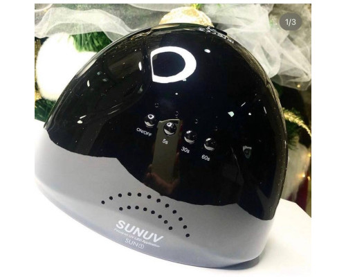 Універсальна SUNUV UV+LED лампа SunOne 48 Вт Чорна ( гарантія 6 місяці) ОРИГІНАЛ