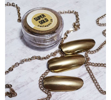 Дзеркальна втирка золото Super Gold  NailApex