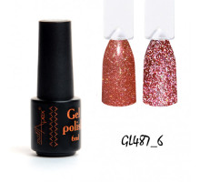 NailApex Гель лак №487, 6мл