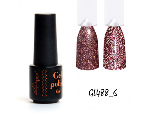 NailApex Гель лак №488, 6мл
