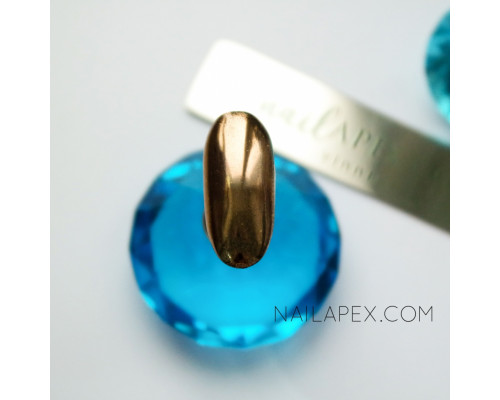 NailApex Втирка Chrome №2 шампань