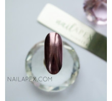 NailApex Втирка Chrome №6 рожевий