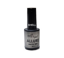 NailApex Top Allure SHELL матовий топ, 10 мл Мушля