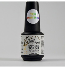 NailApex Top Multi Shine, 15мл
